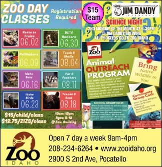 Zoo Day Classes