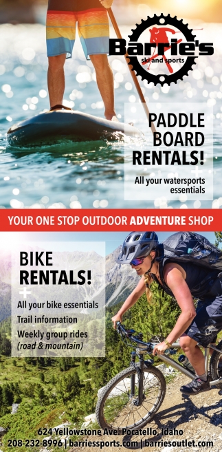 Paddle Board Rentals!