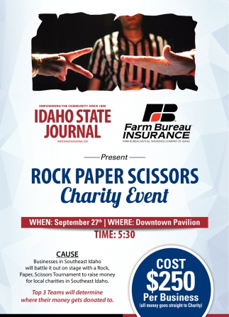 Rock Paper Scissors Charity Event