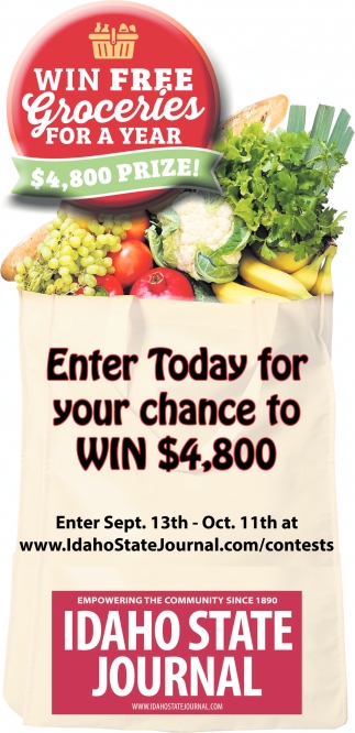 Enter Today for Your Chance To Win $4800