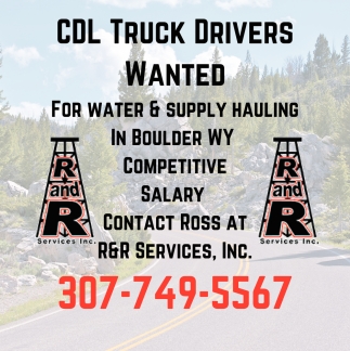 CDL Truck Drivers Wanted