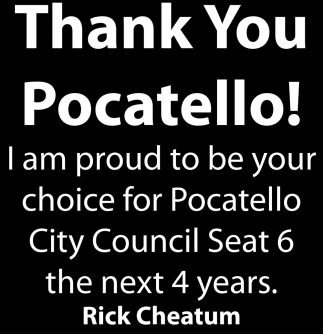 Thank You, Pocatello!