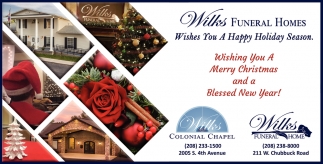 Wishes You A Happy Holiday Season