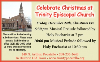 Celebrate Christmas at Trinity Episcopal Church
