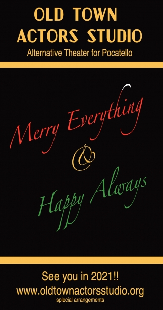 Merry Everything & Happy always