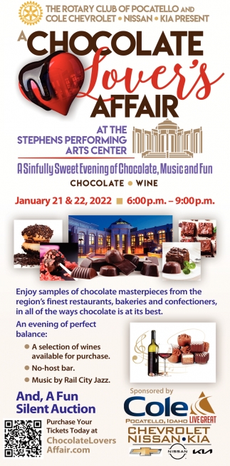 A Sinfully Sweet Evening Of Chocolate, Music And Fun