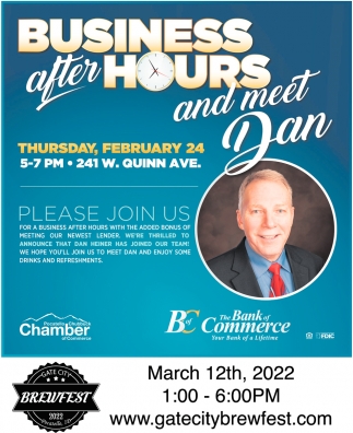 Business After Hours and Meet Dan