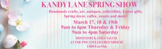 Handmade Crafts, Arts, Antiques, Collectibles, Easter gifts, Spring Decor, Coffee, Sweets and More!