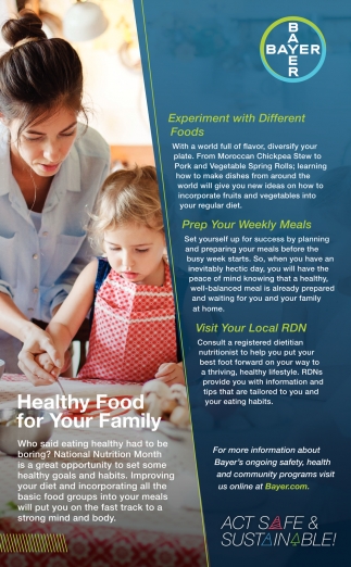 Healthy Food for Your Family