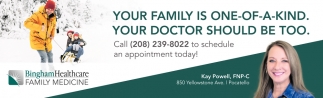 Your Family Is One-Of-A-Kind, Your Doctor Shou
