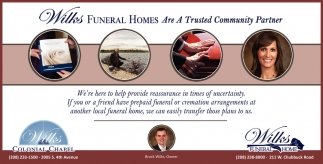 Funeral Homes. Our Process