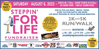 Steppin' for Life Fundraiser
