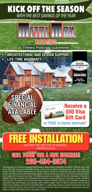Free Installation