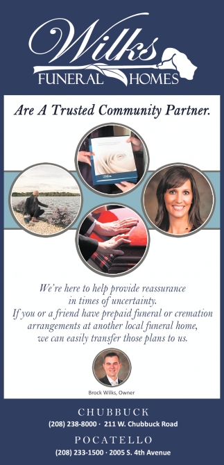 Are A Trusted Community Partner