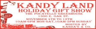 Kandy Land Holiday Gift Show