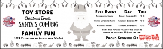 Santa's Coming To Family Fun