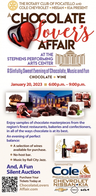 A Singfully Sweet Evening Of Chocolate, Music And Fun