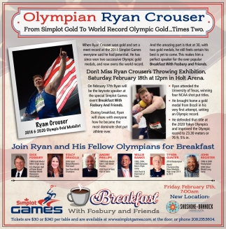 Olympian Ryan Crouser