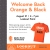 Welcome Back Orange & Black