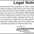 Legal Notice