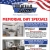 Memorial Day Specials