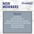 New Members Welcome!