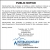 Public Notice