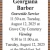 Funeral Schedules