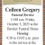 Funeral Schedules
