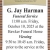 Funeral Schedules
