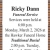 Funeral Schedules