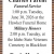 Funeral Schedules