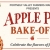 Enter the Pie Bake-Off Now