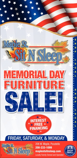 Memorial Day Furniture Sale!