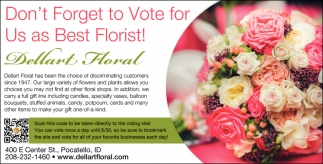 Don't Forget To Vote for Us As Best Florist