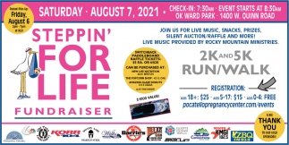 Steppin' for Life Fundraiser