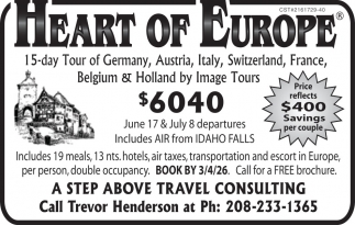 A Step Above Travel Consulting