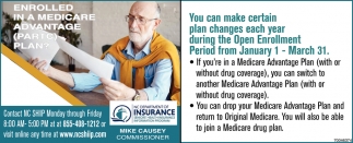 Enolled In A Medicare Advantage