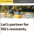 Let's Partner For Life's Moments.