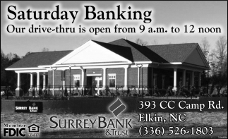 Saturday Banking
