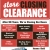 Store Closing Clearance