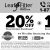20% OFF Your Entire Purchase