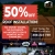 50% OFF Roof Installation!