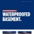 Waterproofed Basement
