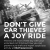 Don't Give Car Thieves A Joy to Ride