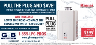 Pull The Plug And Save!