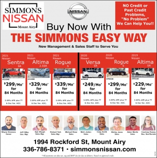 Buy Now With The Simmons Easy Way