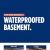 Waterproofed Basement