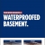 Waterproofed Basement