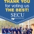 Thank You for Voting Us The Best!